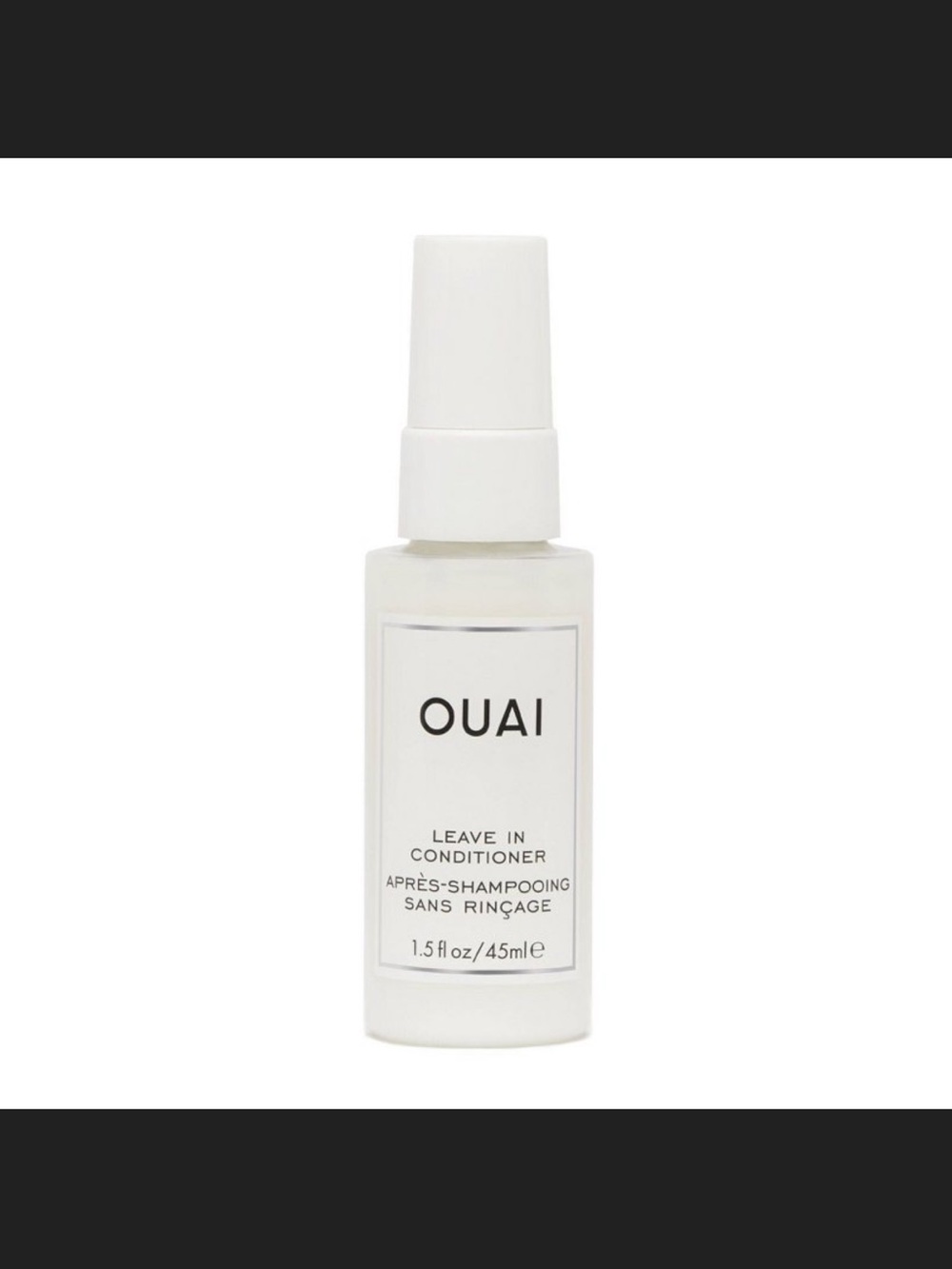 OUAI White Leave-In Conditioner Spray 1.5fl oz